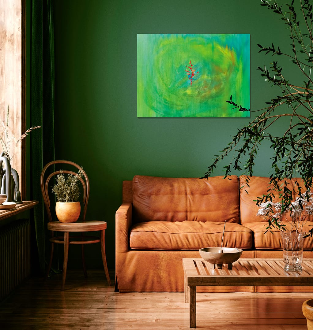 ZEN-80X60-MeS2 ZEN - toile de 80x60 cm - peinture abstraite de Gil MAS
