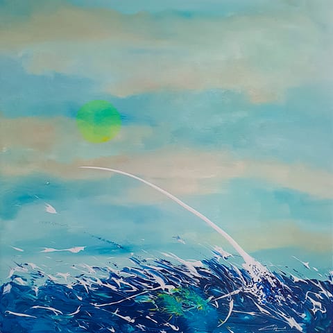 EXTRA-VAGANCE - 60x60 - Tableau contemporain Gil MAS