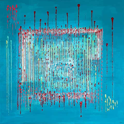TEAR DROPE - 100x100