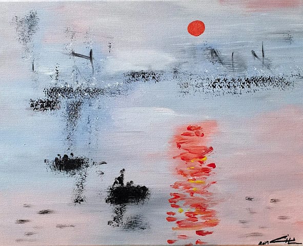 IMPRESSION D'IMPRESION - 40X33