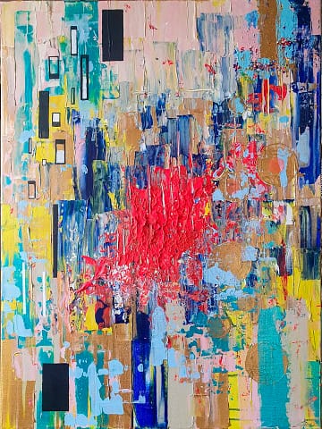 KLIMT IS WOOD - 60X80
